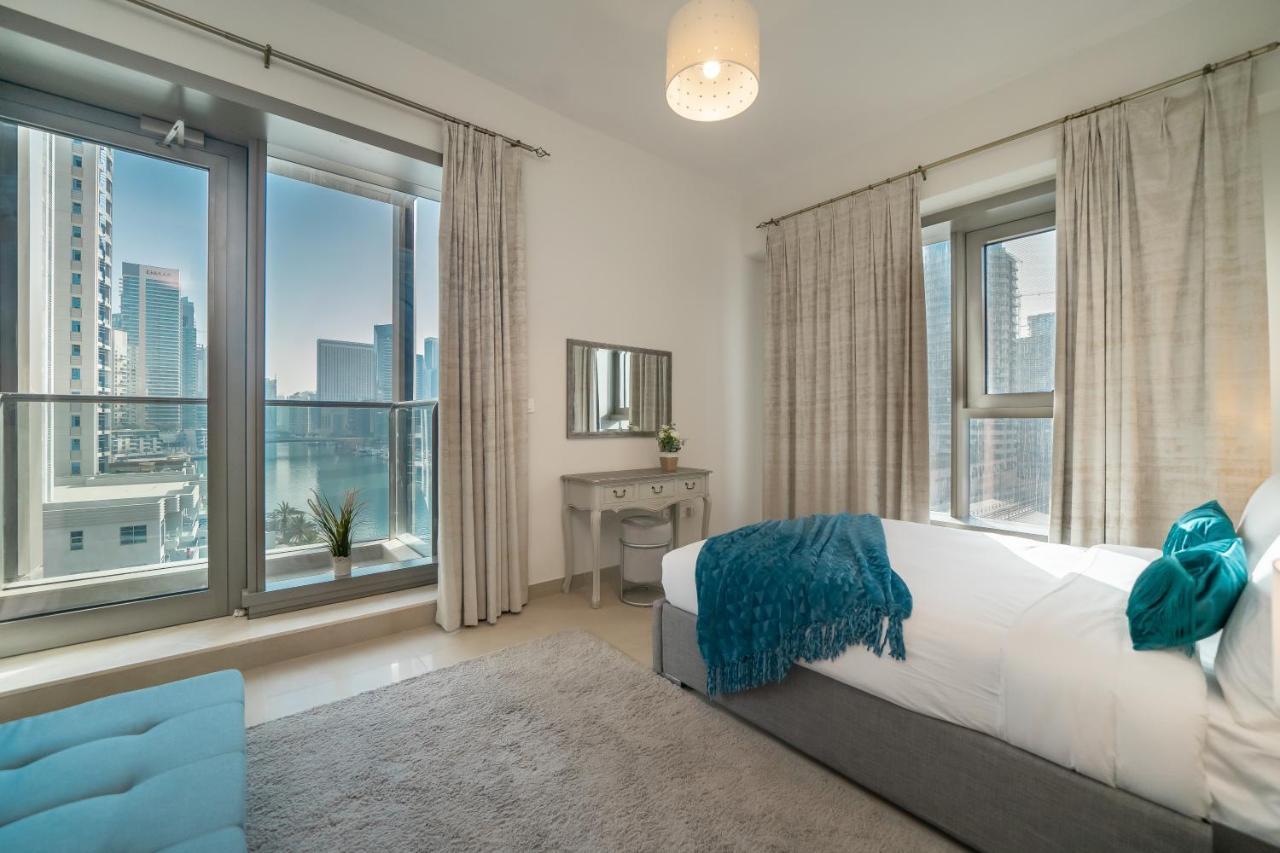 Higuests - Spacious Apt For 5 With Spectacular Marina Views ดูไบ ภายนอก รูปภาพ
