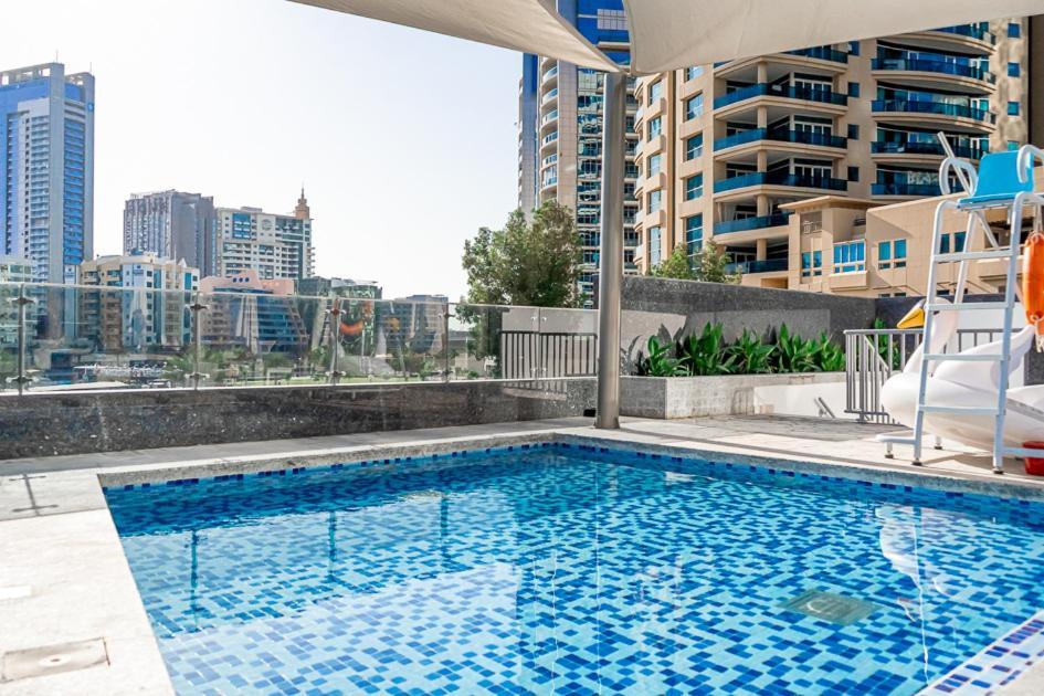 Higuests - Spacious Apt For 5 With Spectacular Marina Views ดูไบ ภายนอก รูปภาพ